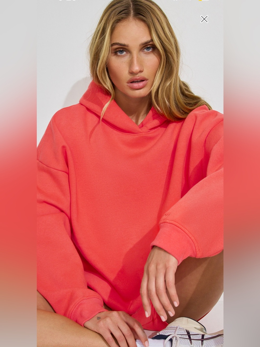 Garage Cayenne Orange Ultrafleece Hoodie S/M
